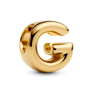 PANDORA pozlátená korálka písmeno G 763953C00